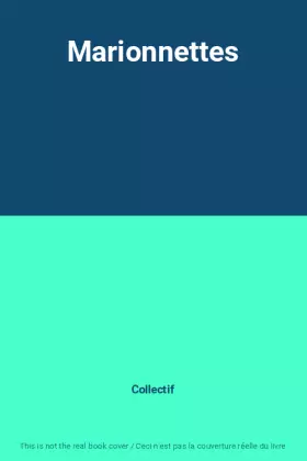 Couverture du produit · Marionnettes