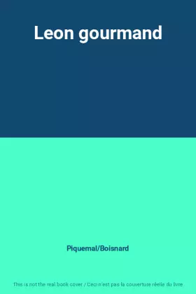 Couverture du produit · Leon gourmand