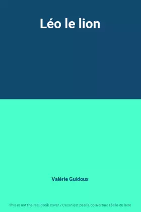 Couverture du produit · Léo le lion