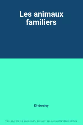 Couverture du produit · Les animaux familiers