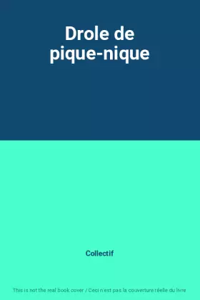 Couverture du produit · Drole de pique-nique