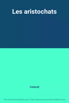 Couverture du produit · Les aristochats