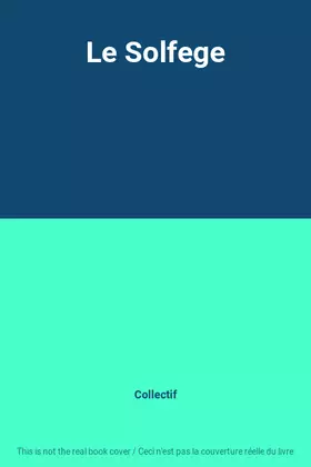 Couverture du produit · Le Solfege