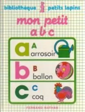 Couverture du produit · Mon petit a b c