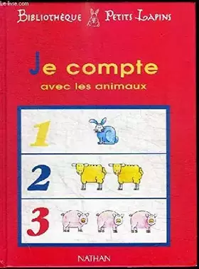 Couverture du produit · Je compte avec les animaux