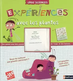 Couverture du produit · EXPERIENCES AVEC LES PLANTES