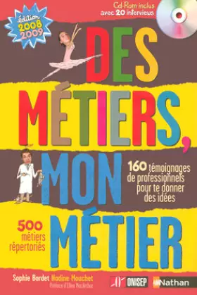 Couverture du produit · DES METIERS MON METIER + CDROM