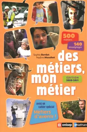 Couverture du produit · Des métiers, mon métier