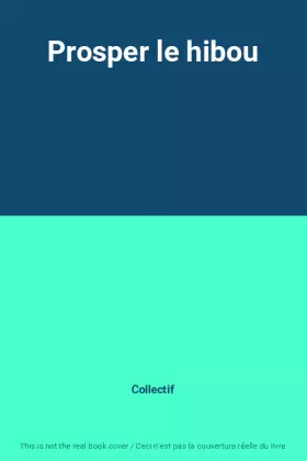 Couverture du produit · Prosper le hibou