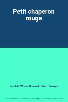 Couverture du produit · Petit chaperon rouge