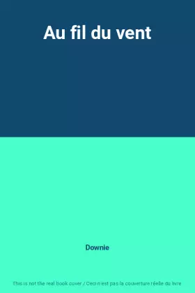 Couverture du produit · Au fil du vent