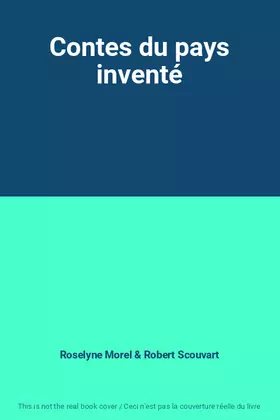 Couverture du produit · Contes du pays inventé