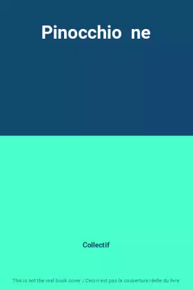 Couverture du produit · Pinocchio  ne