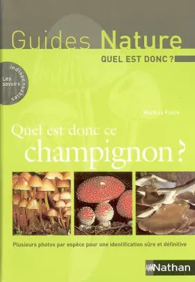 Couverture du produit · Quel est donc ce champignon ?