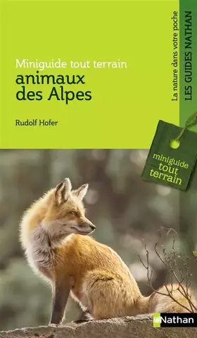 Couverture du produit · Animaux des Alpes - Miniguide tout terrain