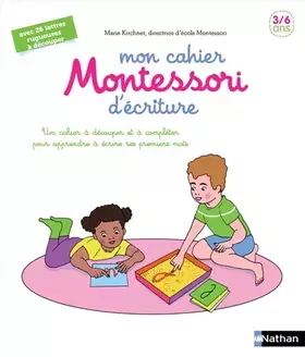 Couverture du produit · Mon cahier Montessori d'écriture - 3/6 ans