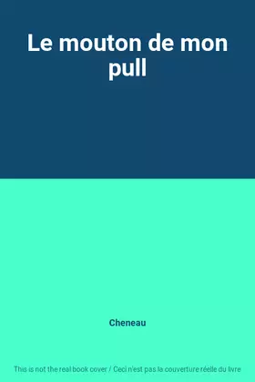 Couverture du produit · Le mouton de mon pull