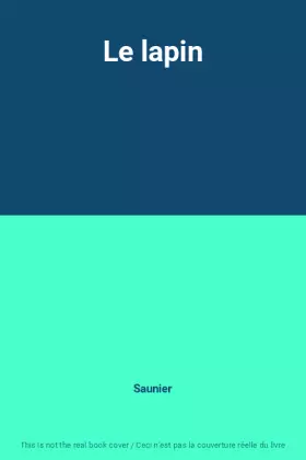 Couverture du produit · Le lapin
