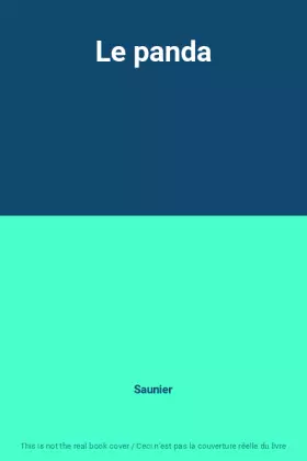 Couverture du produit · Le panda
