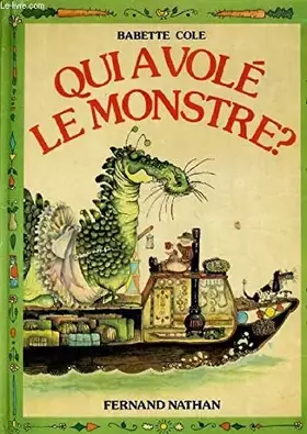 Couverture du produit · Qui a volé le monstre ?