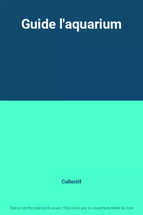 Couverture du produit · Guide l'aquarium