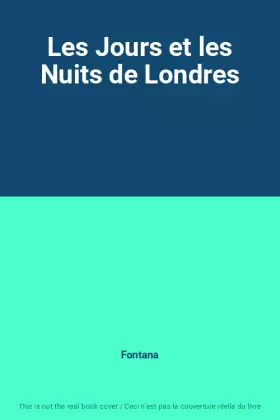 Couverture du produit · Les Jours et les Nuits de Londres