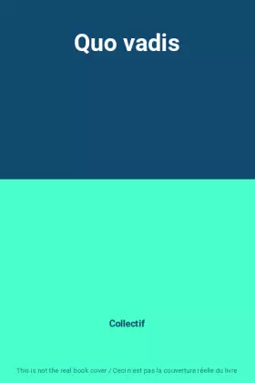 Couverture du produit · Quo vadis