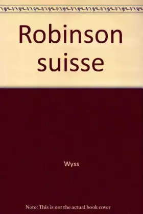 Couverture du produit · Robinson suisse