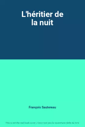 Couverture du produit · L'héritier de la nuit