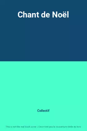 Couverture du produit · Chant de Noël