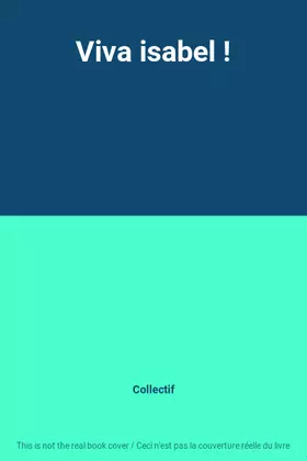 Couverture du produit · Viva isabel !