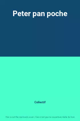 Couverture du produit · Peter pan poche