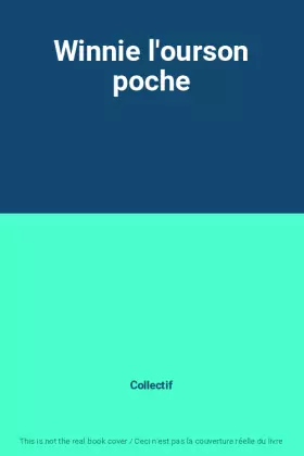 Couverture du produit · Winnie l'ourson poche