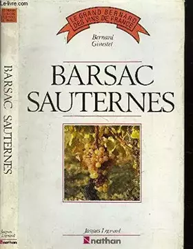 Couverture du produit · Barsac, sauternes