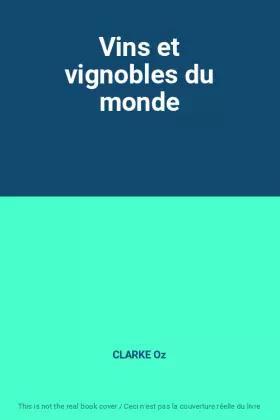 Couverture du produit · Vins et vignobles du monde