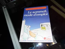 Couverture du produit · Le sommeil mode d'emploi