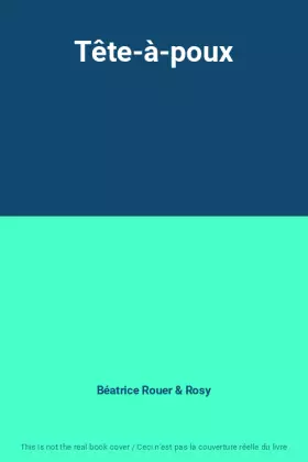 Couverture du produit · Tête-à-poux
