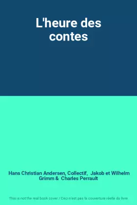 Couverture du produit · L'heure des contes