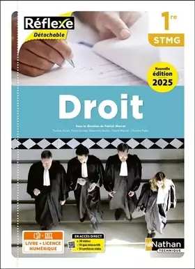 Couverture du produit · Droit - 1re STMG - Coll. Réflexe