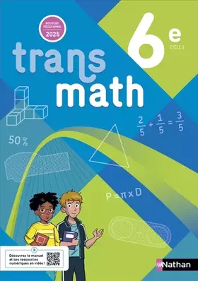 Couverture du produit · Transmath 6e