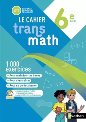 Couverture du produit · Cahier Transmath 6e