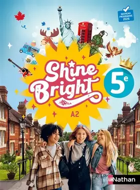 Couverture du produit · Shine Bright Anglais 5e