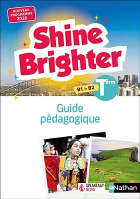 Couverture du produit · Shine Brighter Anglais Terminale