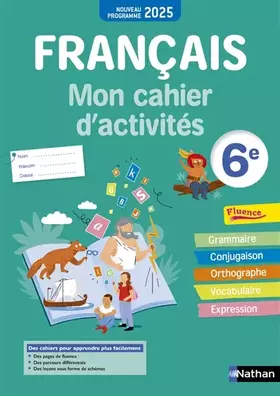 Couverture du produit · Français - Mon cahier d'activités 6e