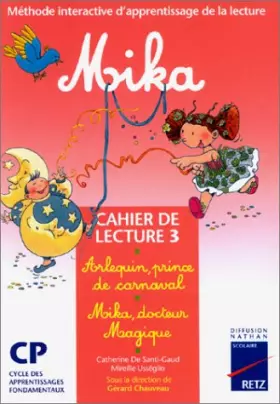 Couverture du produit · Mika CP, cahier de lecture numéro 3