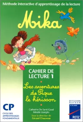 Couverture du produit · Mika CP : cahier de lecture numéro 1