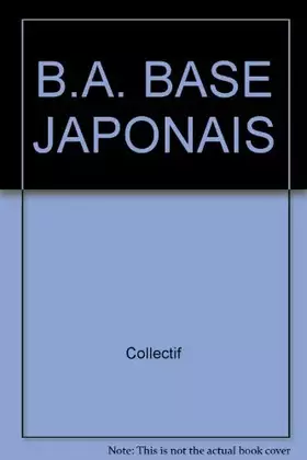 Couverture du produit · B.A. Base Japonais