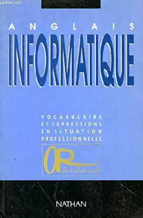 Couverture du produit · Anglais de l'informatique