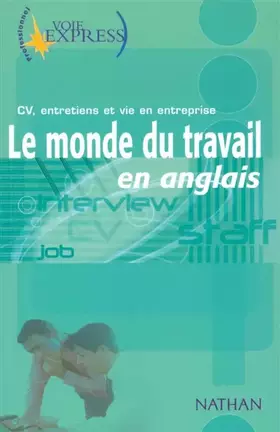 Couverture du produit · Le Monde du travail en anglais