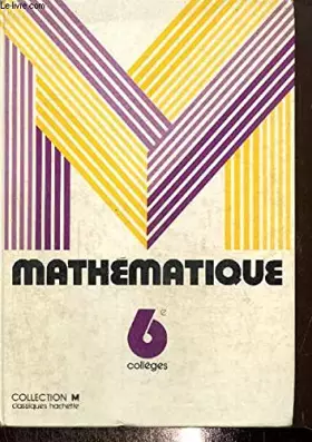 Couverture du produit · MATH COUV.BLANCHE 6EME ED.77